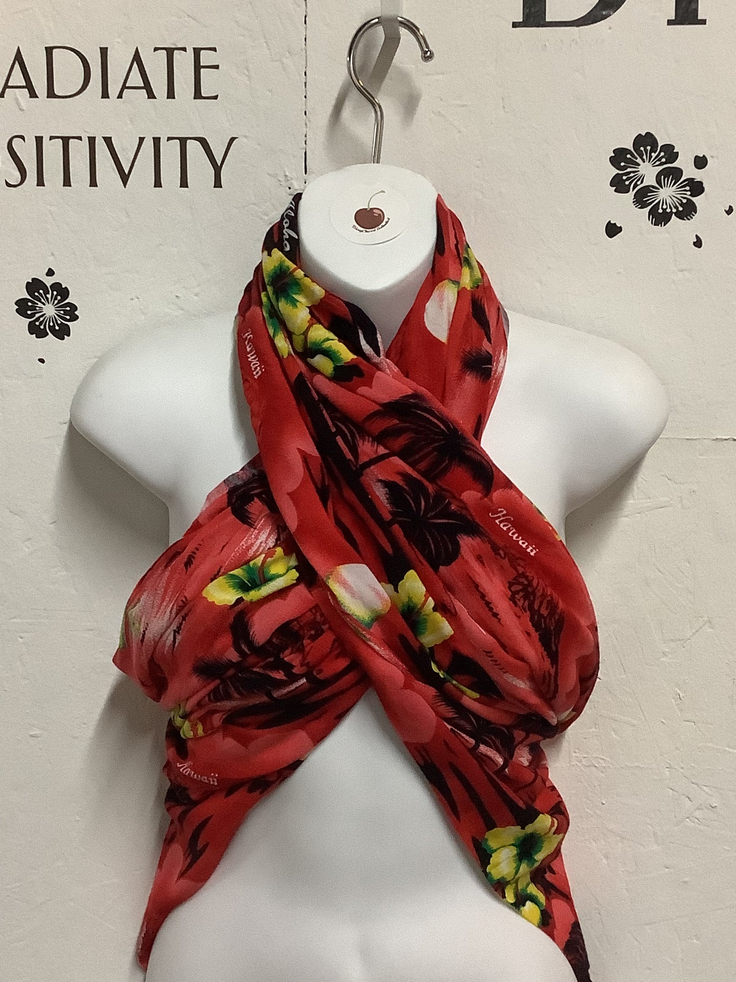 Tropical scarf (used)