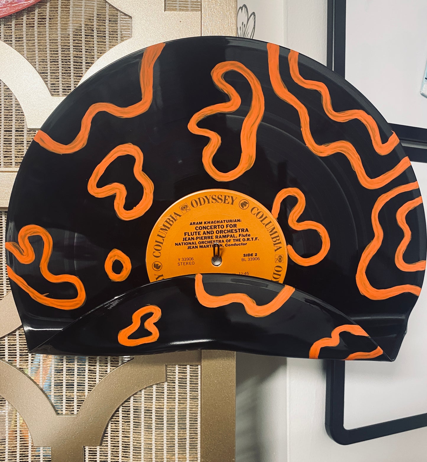 Designed Vinyl Record Shelf