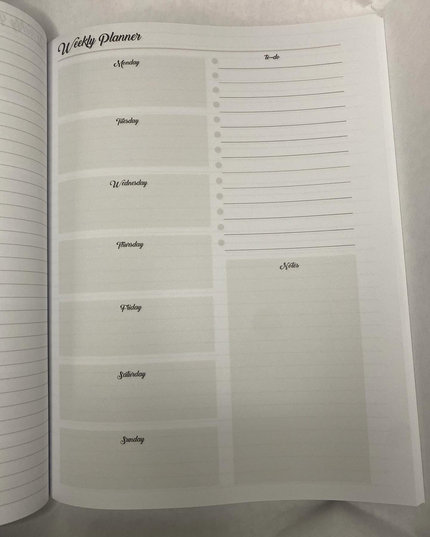 Weekly Planner Activate Your Goals Paperback