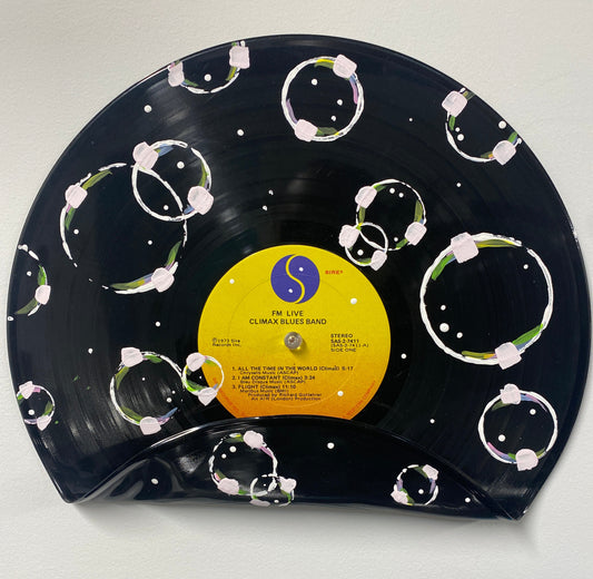 Bubbles Vinyl Record Shelf