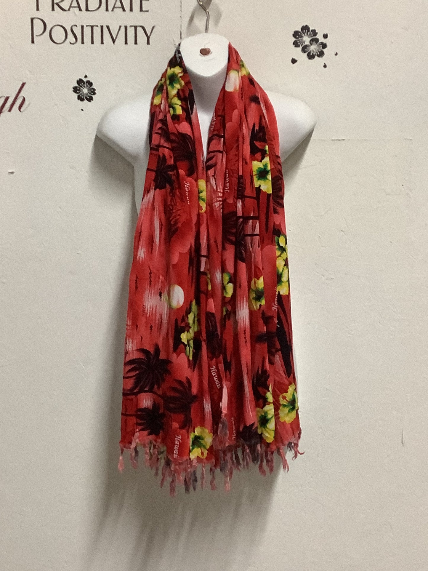 Tropical scarf (used)