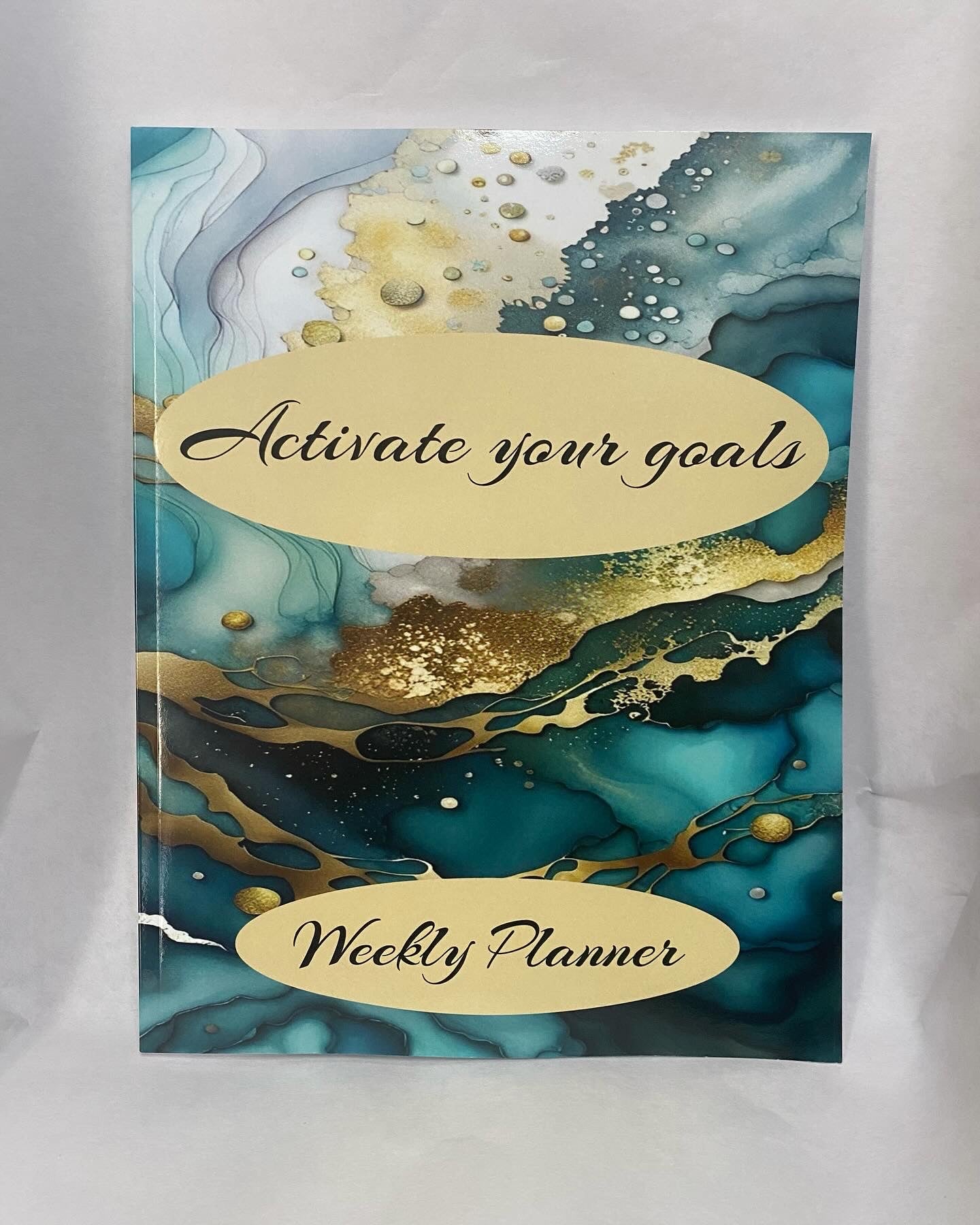 Weekly Planner Activate Your Goals Paperback