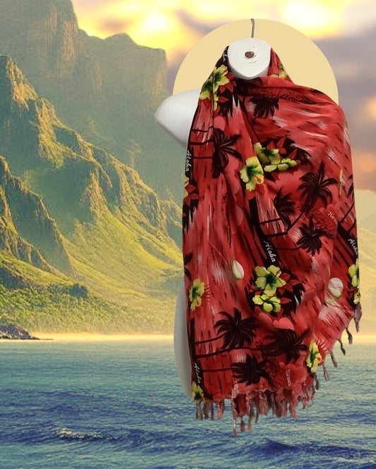 Tropical scarf (used)