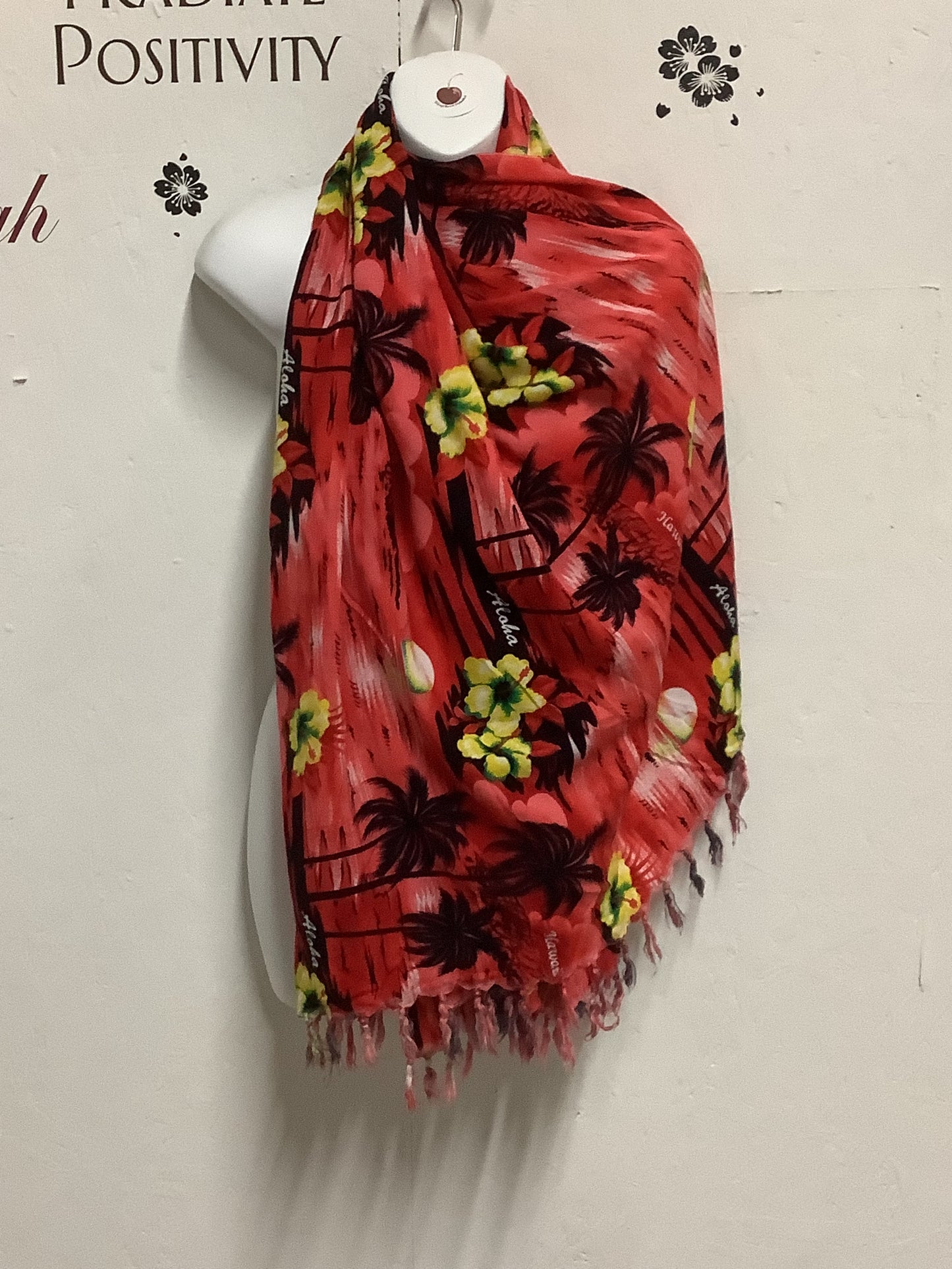 Tropical scarf (used)
