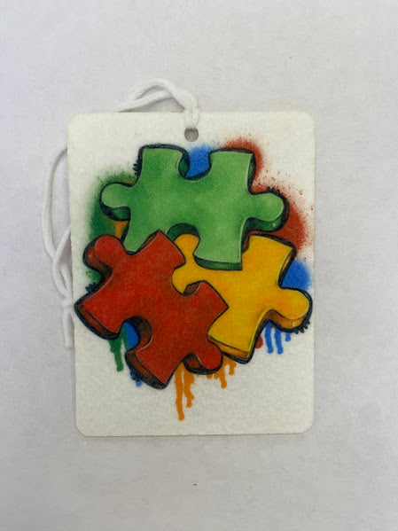 Autism Unscented Felt Car Air Freshener